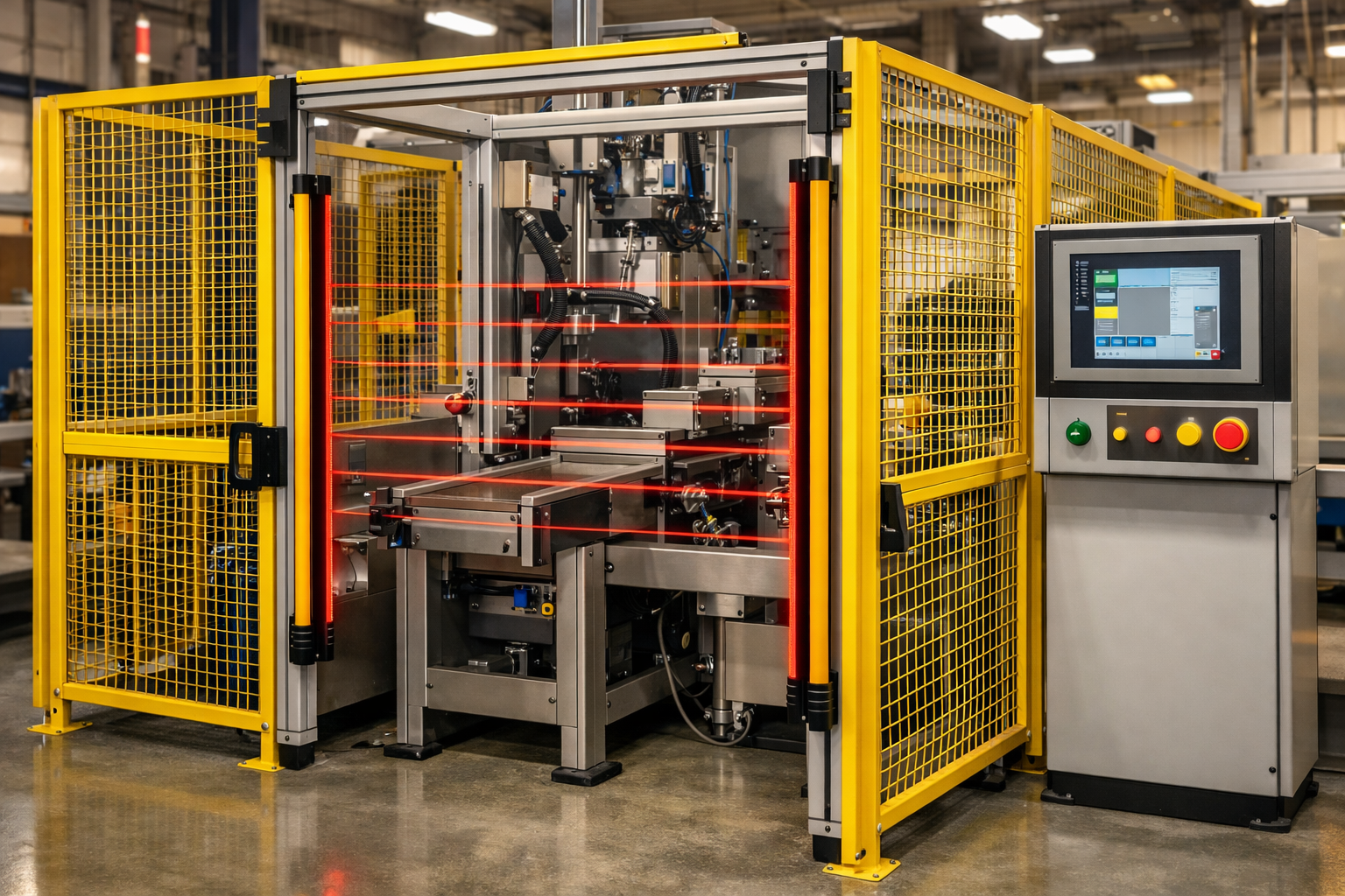 Machine Tool Internal Protection Machine Safety & Protection