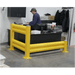 Heavy Duty Warehouse Double Guard Rail Starter Unit